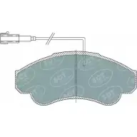 Тормозные колодки, дисковые, комплект SCT GERMANY SP 322 PR 1910333 JU9GY 23919, 23920