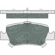 Тормозные колодки, дисковые, комплект SCT GERMANY 1QUP4U 1910393 SP 382 PR 24664, 24665, 24666