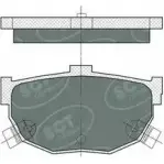 Тормозные колодки, дисковые, комплект SCT GERMANY SP 386 PR 21554, 21555 1910397 48HNW