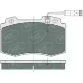 Тормозные колодки, дисковые, комплект SCT GERMANY 2AC69K Mercedes CLK 2 3271 SP 388 PR