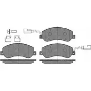 Тормозные колодки, дисковые, комплект SCT GERMANY 1910447 IS0OOFK 2 4484 SP 437 PR