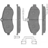 Тормозные колодки, дисковые, комплект SCT GERMANY 3R4F2K5 1910465 SP 457 PR 245 95