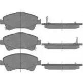 Тормозные колодки, дисковые, комплект SCT GERMANY SP 459 PR 24202, 24690, 24691 1910466 FCBBD