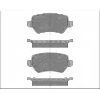 Тормозные колодки, дисковые, комплект SCT GERMANY SP 494 PR 27BOHF9 Opel Astra (H) 3 Седан 1.8 (L69) 07 140 л.с. 2007 – 2012 23416, 23417, 23654, 23655