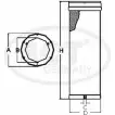 Фильтр добавочного воздуха SCT GERMANY R5 3Y385 OAMYAYI 1911169 SW 3877