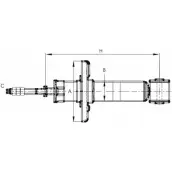 Амортизатор SCT GERMANY Z 1835G 1911505 X622 6 EJ9CEV