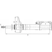 Амортизатор SCT GERMANY CW18FG9 Z 3088L 4NB PWJ 1911530