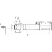 Амортизатор SCT GERMANY 1911531 K W4GGK Z 3088R 8RVFYIS