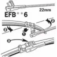 Щетка стеклоочистителя TRICO EFB456 1926715 Z MQAF9K