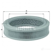 Воздушный фильтр MAHLE ORIGINAL 2356929 LX 157 777195 78 2Y0WN8J - Изображение 5