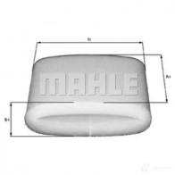Воздушный фильтр MAHLE ORIGINAL 2VJCB8S LX 110 77846 066 2356810 - Изображение 5