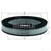 Воздушный фильтр MAHLE ORIGINAL 776 55525 2357774 LX 69 A3GC8 - Изображение 5