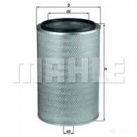 Воздушный фильтр MAHLE ORIGINAL 2357841 79 826777 0VWPI LX 768