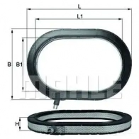 Воздушный фильтр MAHLE ORIGINAL 77 019805 lx217 VCBTZUG 2357201