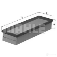 Воздушный фильтр MAHLE ORIGINAL 2356896 MKTV4 7660624 8 LX 1451 - Изображение 5