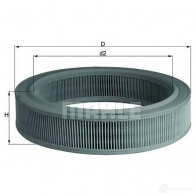 Воздушный фильтр MAHLE ORIGINAL LX 568 2357670 LEAYSZ 7873 2034 - Изображение 6