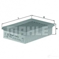 Воздушный фильтр MAHLE ORIGINAL LX 554 787391 79 MJXZ3E 2357660
