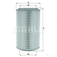 Воздушный фильтр MAHLE ORIGINAL PYSRKUR 7 8445652 2357960 LX 913