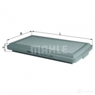 Воздушный фильтр MAHLE ORIGINAL 7702 4367 47GS6 2357500 LX 36 - Изображение 5