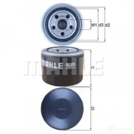 Воздушный фильтр MAHLE ORIGINAL DDFKG 76 831663 lx1671 2356999