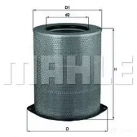 Воздушный фильтр MAHLE ORIGINAL WNP67VV LX 832 76 678767 2357901 - Изображение 1