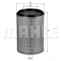 Воздушный фильтр MAHLE ORIGINAL LX 1266 EZFYS79 76595 854 2356858 - Изображение 2