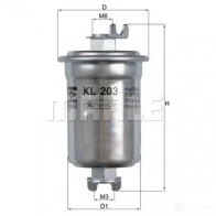 Воздушный фильтр MAHLE ORIGINAL LX 1049 2356788 RO4GWE 7652 1223 - Изображение 2
