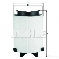 Воздушный фильтр MAHLE ORIGINAL 70319 994 S18O5MA 2356927 LX 1566/1 - Изображение 7