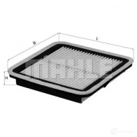 Фильтр воздушный MAHLE ORIGINAL LX2672 7038516 7 S282I 2357253 - Изображение 7