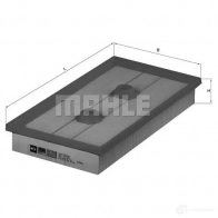 Воздушный фильтр MAHLE ORIGINAL 2356983 EDUPS7P 768291 39 LX 1643 - Изображение 6
