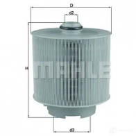 Воздушный фильтр MAHLE ORIGINAL EOCUSXX 76886 758 2356757 LX 1006/2D - Изображение 6