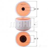 Воздушный фильтр MAHLE ORIGINAL 2357227 70 549131 LX 2607/2 6WZXXR - Изображение 5