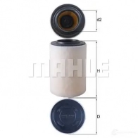 Воздушный фильтр MAHLE ORIGINAL 70596 401 D9UX5 LX 3286 2357430 - Изображение 6