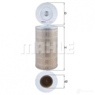 Воздушный фильтр MAHLE ORIGINAL AHJMQX LX 941 2357990 78 471294 - Изображение 2