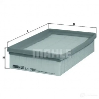Воздушный фильтр MAHLE ORIGINAL 2357496 7233985 2 MUORBUH LX 3595 - Изображение 1