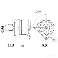 Генератор MAHLE ORIGINAL 1423560256 11.204.481 MG 621 11204481 - Изображение 1
