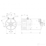 Генератор MAHLE ORIGINAL 1423560244 11203757 11.203.757 mg452 - Изображение 1