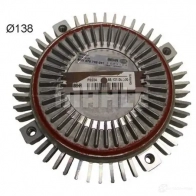 Вискомуфта MAHLE ORIGINAL CFC 64 000P 1437635162 16GP 9P - Изображение 4