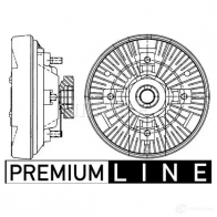 Вискомуфта MAHLE ORIGINAL E IMEG CFC 208 000P 1437576428 - Изображение 2