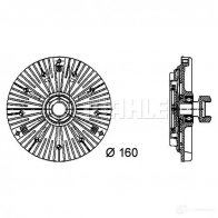 Вискомуфта MAHLE ORIGINAL P5 3VHH CFC 70 000P 1437576930 - Изображение 4