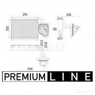 Вискомуфта MAHLE ORIGINAL 1UGZ HEM 1437576947 CFC 29 000S