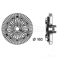 Вискомуфта MAHLE ORIGINAL 2 J2QTG CFC 79 000P 1437576961 - Изображение 4