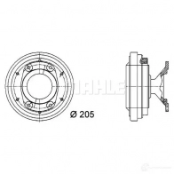 Вискомуфта MAHLE ORIGINAL 1437635959 BVN M4 CFC 34 000P - Изображение 1