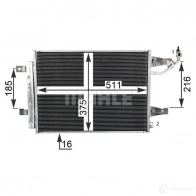 Компрессор кондиционера MAHLE ORIGINAL 1437602496 ACP 944 000S VA 6TF2 - Изображение 9