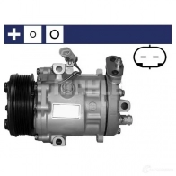 Компрессор кондиционера MAHLE ORIGINAL HK5 E6G7 1437602511 ACP 1107 000S - Изображение 4