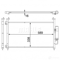 Компрессор кондиционера MAHLE ORIGINAL NU692 FJ 1437596117 ACP 938 000S - Изображение 9