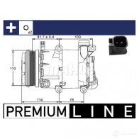 Компрессор кондиционера MAHLE ORIGINAL 8G JXU 1437591372 ACP 641 000P - Изображение 11