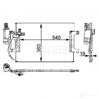 Компрессор кондиционера MAHLE ORIGINAL K 8VK1E ACP 892 000S 1437598159 - Изображение 11