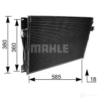 Компрессор кондиционера MAHLE ORIGINAL ACP 814 000S 1437598005 NJ5 ZRO - Изображение 6
