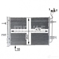 Компрессор кондиционера MAHLE ORIGINAL 6FTRR B ACP 871 000S 1437598034 - Изображение 12